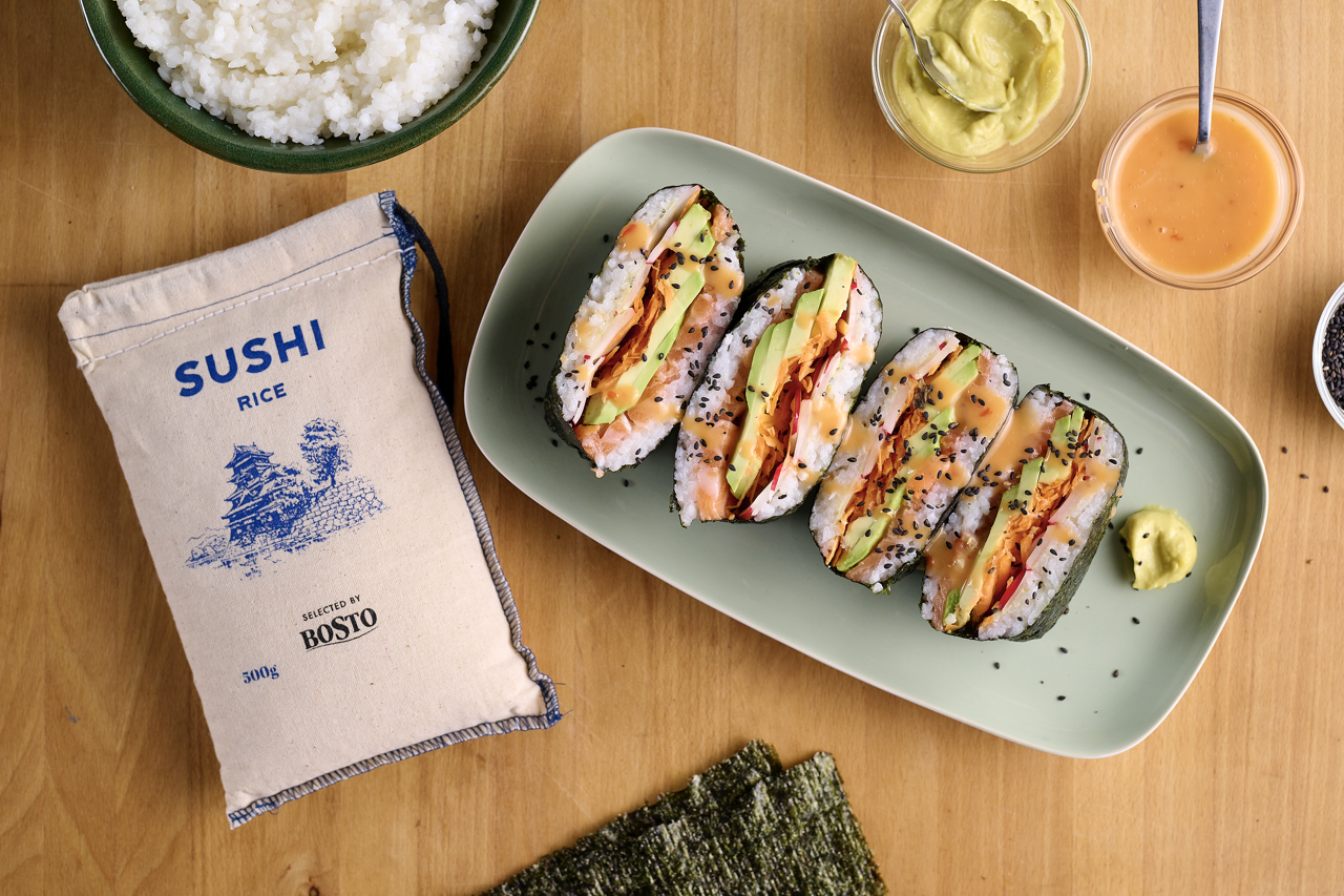 Bosto - Recept Sushi Sandwich