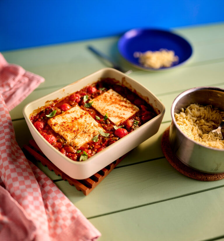Bosto - Recept - Ovengeroosterde feta met ratatouille