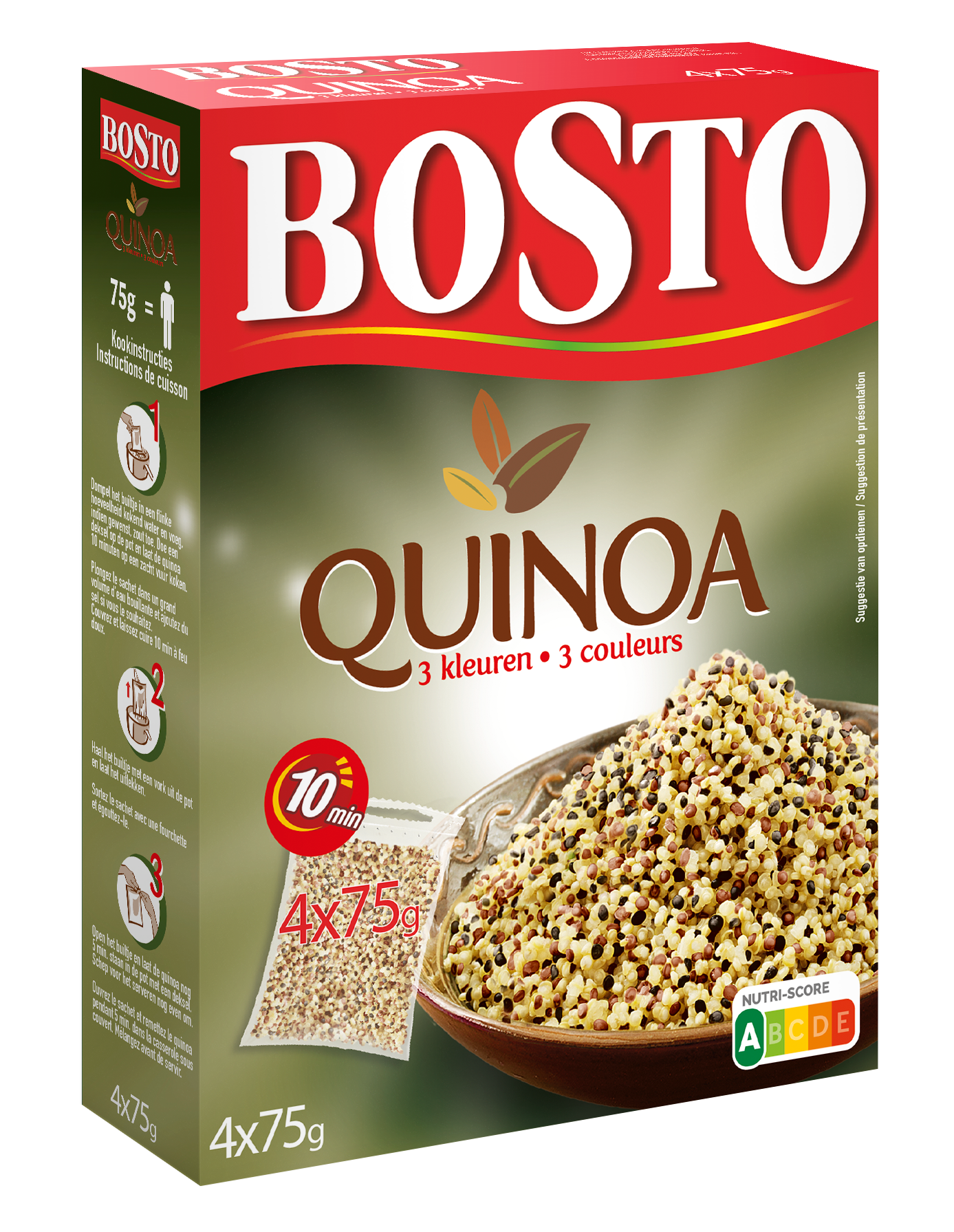 bosto quinoa 3 kleuren