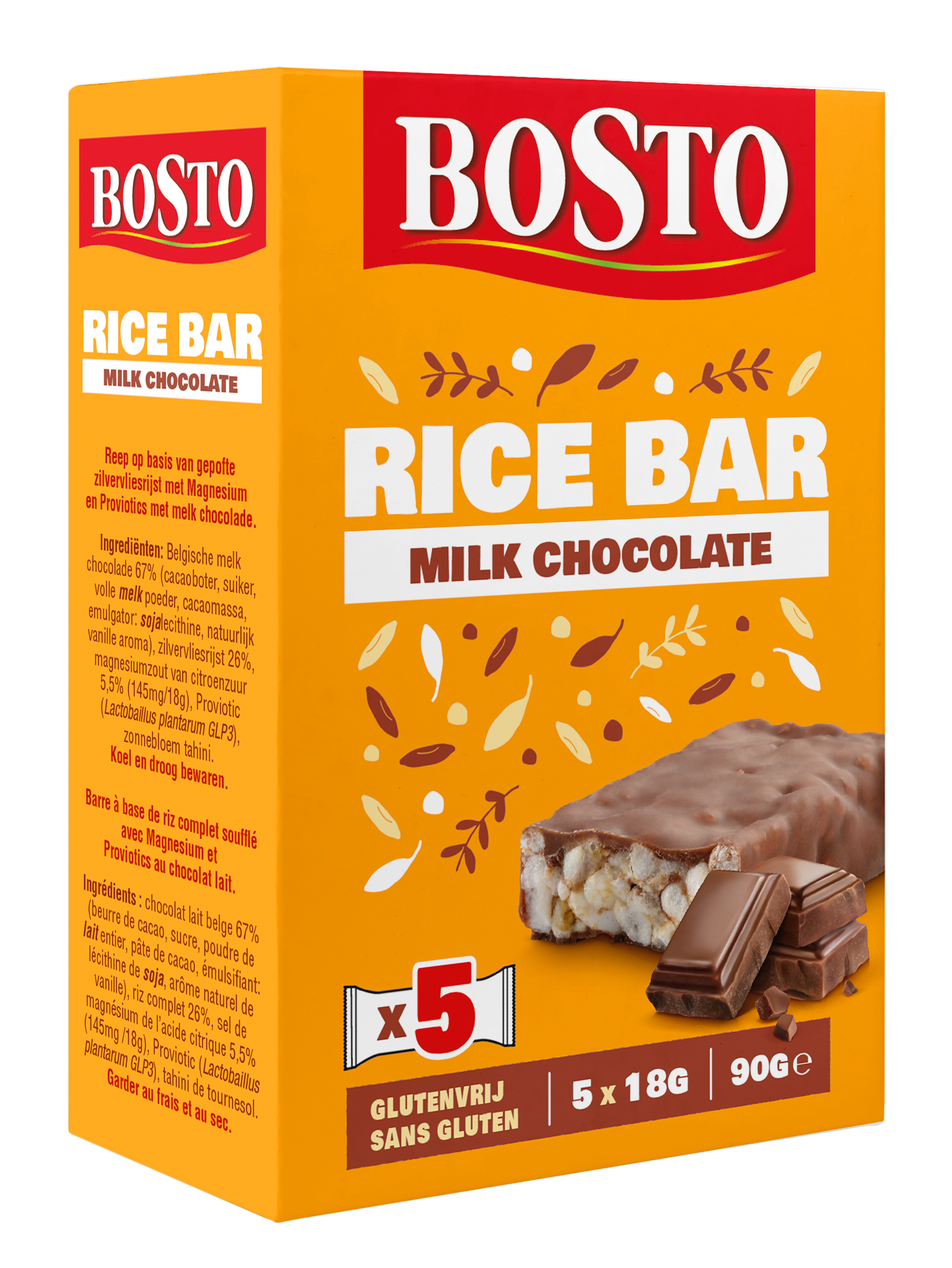 rice bar milk chocolate